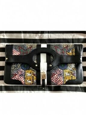 L.A.M.B by Gwen Stefani Fulani Star Carlisle Envelope Clutch